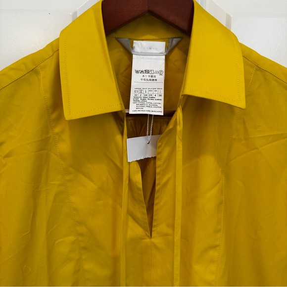 SOLD! on ebay MaxMara Poplin Fedora label-cut Full-Sleeve Tunic DressSize:IT36 - Picture 10 of 13